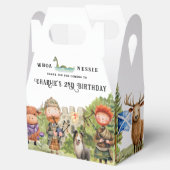 Schots thema verjaardagsfeestje bedankdoosjes (Geopend)