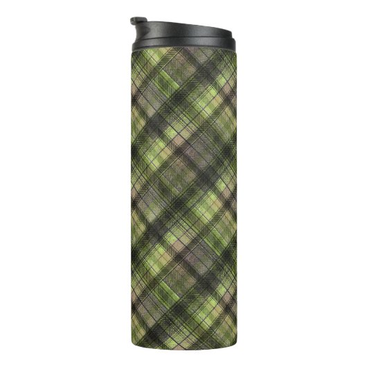 Schots zwarte inktvis, geplateerd thermosbeker (Geroteerd rechts)