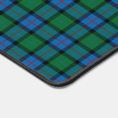 Schotse bloem van Schotland Tartan Plaid Bureaumat (Hoek)