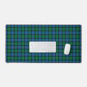 Schotse bloem van Schotland Tartan Plaid Bureaumat (Keyboard & Muis)