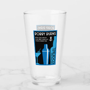Schotse Bobby Burns Whiskey Cocktail Glas