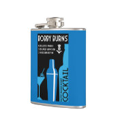 Schotse Bobby Burns Whiskey Cocktail Heupfles (Links)