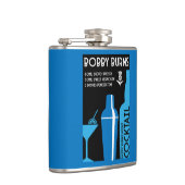 Schotse Bobby Burns Whiskey Cocktail Heupfles (Rechts)