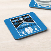 Schotse brandwonden nacht bier onderzetter (Linkerzijde)