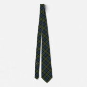 Schotse Campbell C Monogram Tartan Stropdas (Achterkant)