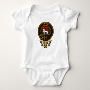 Schotse Clan Bruce Badge en Crest   Wapenschild Romper