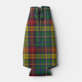 Schotse clan Buchanan Tartan Plaid Bottle Cooler (Achterkant)