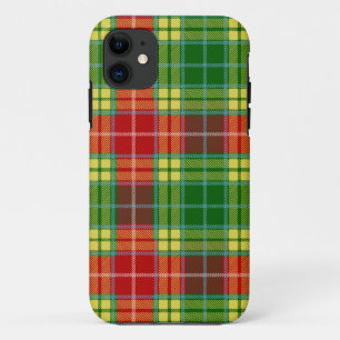 Schotse Clan Buchanan Tartan Plaid iPhone 11 Hoesje