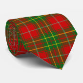 Schotse Clan Burnett Tartan Plaid Stropdas (Opgerold)