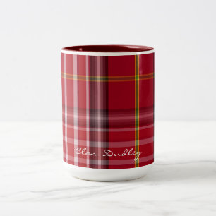 Schotse Clan Dudley Tartan Designer Mokken