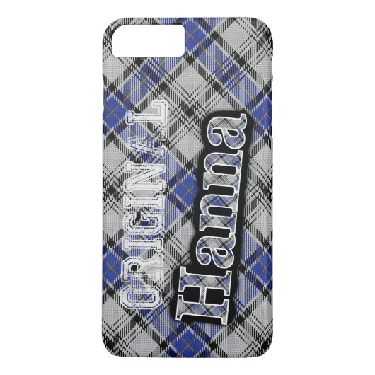 Schotse clan Hanna Hannay Tartan Case-Mate iPhone Case (Achterkant)