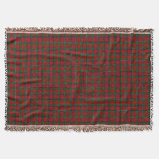 Schotse Clan Sinclair Tartan Deken (Voorkant)