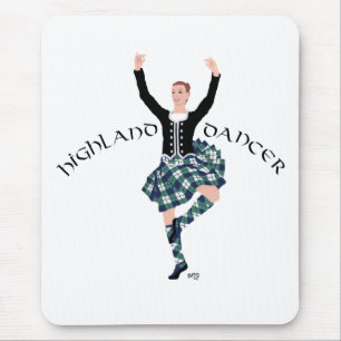 Schotse Danser Highland Fling Muismat
