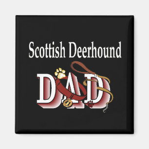 schotse deerhound dad Magnet Magneet