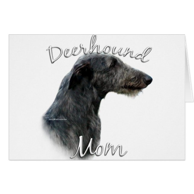 Schotse Deerhound Moeder 2 (Voorkant Horizontaal)