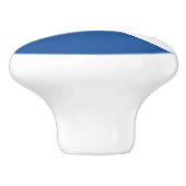 Schotse deur- en trekknoppen onder de vlag keramische knop (Zijkant)