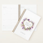 Schotse distel hart Waterverf Planner (Display)