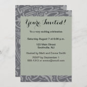 Schotse distelknoop William Morris Style Kaart (Voorkant / Achterkant)