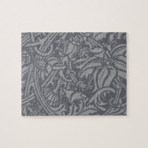 Schotse distelknoop William Morris Style Legpuzzel