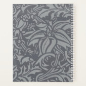 Schotse distelknoop William Morris Style Planner (Achterkant)