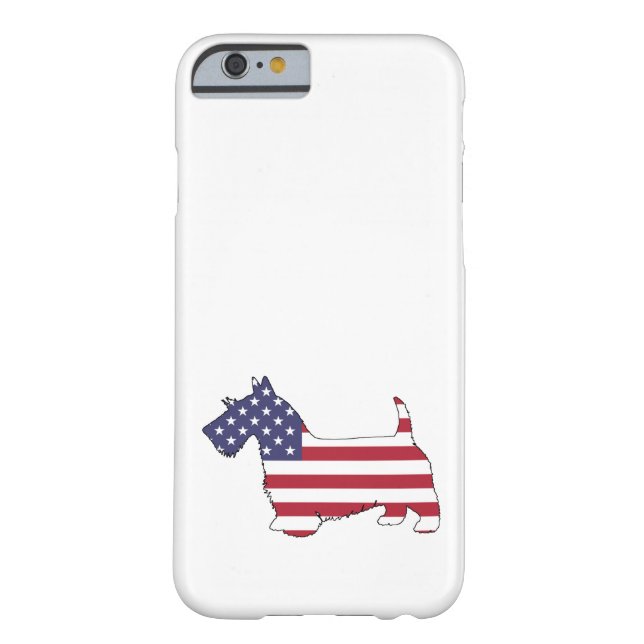 Schotse doodsbang - "amerikaanse vlag" Case-Mate iPhone case (Achterkant)