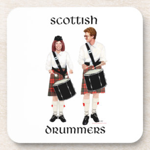 Schotse Drummers Bier Onderzetter