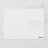 Schotse gevouwen kat zittend op een bank Postcross Briefkaart (Achterkant)