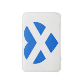 Schotse Heartflag bmcnt Badmat (Voorkant Verticaal)