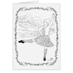 Schotse hoogland danser