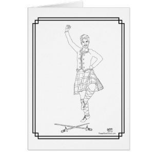 Schotse hoogland danser