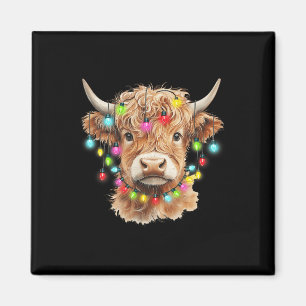  Schotse Hoogland Koe Animal Christmas Xma Magneet