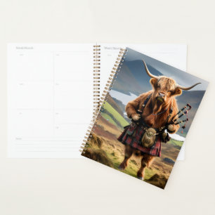 Schotse Hoogland Koe Bagpiper, Planner