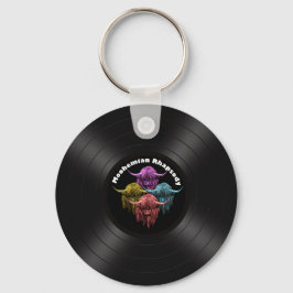 Schotse Hoogland-Koe. Moohemian Rhapsody Sleutelhanger