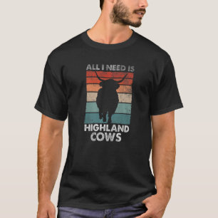 Schotse hoogland Koe Scotland Highlander Cattle T-shirt