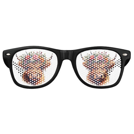 Schotse Hoogland Koe Zonnebril (Voorkant)