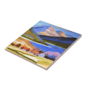 Schotse Hooglanden 2 Tegeltje (Zijkant)