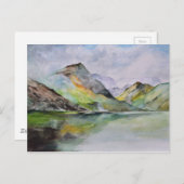 Schotse hooglanden briefkaart (Voorkant / Achterkant)