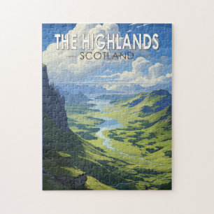 Schotse Hooglanden Schotland Travel Art  Legpuzzel