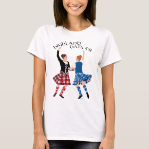 Schotse Hooglandendans Reel T-shirt