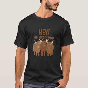 Schotse Hooglanders Fokkerij Rundveestapel T-shirt