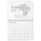 Schotse Hooglanders, kastelen en honden Kalender (Jan 2026)