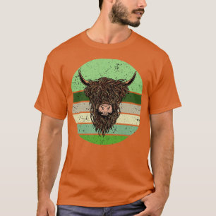 Schotse Hooglanders Koe T-shirt