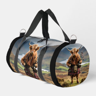 Schotse Hooglandkoe Dudelsackspeler, Plunjezak