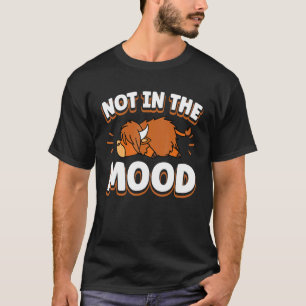 Schotse Hooglandrund Koe Fokker Longhorn Niet  T-shirt