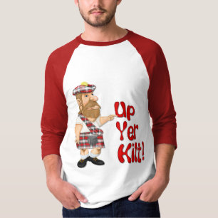 Schotse houding t-shirt