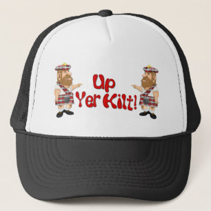 Schotse houding trucker pet