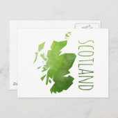 Schotse kaart (Voorkant / Achterkant)