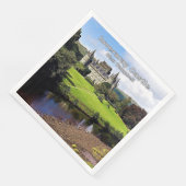 Schotse kasteel van Campbell Clan Servetten (Hoek)