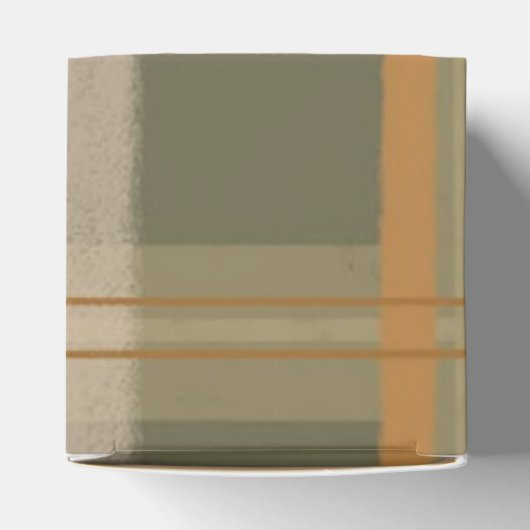 Schotse Keltische Tartan Patroon Wedding Bedankdoosjes (Bovenkant)