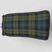 Schotse kleuren Campbell Tartan Pset Golfheadcover (Voorkant)